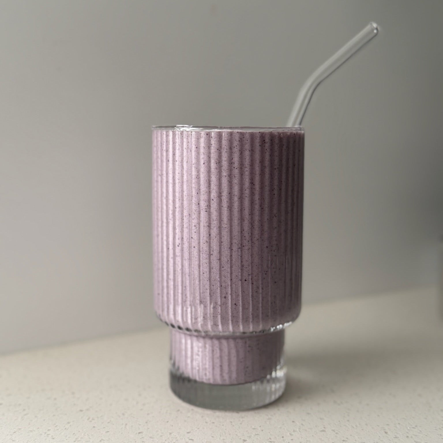 Salted Vanilla and Blueberry Smoothie