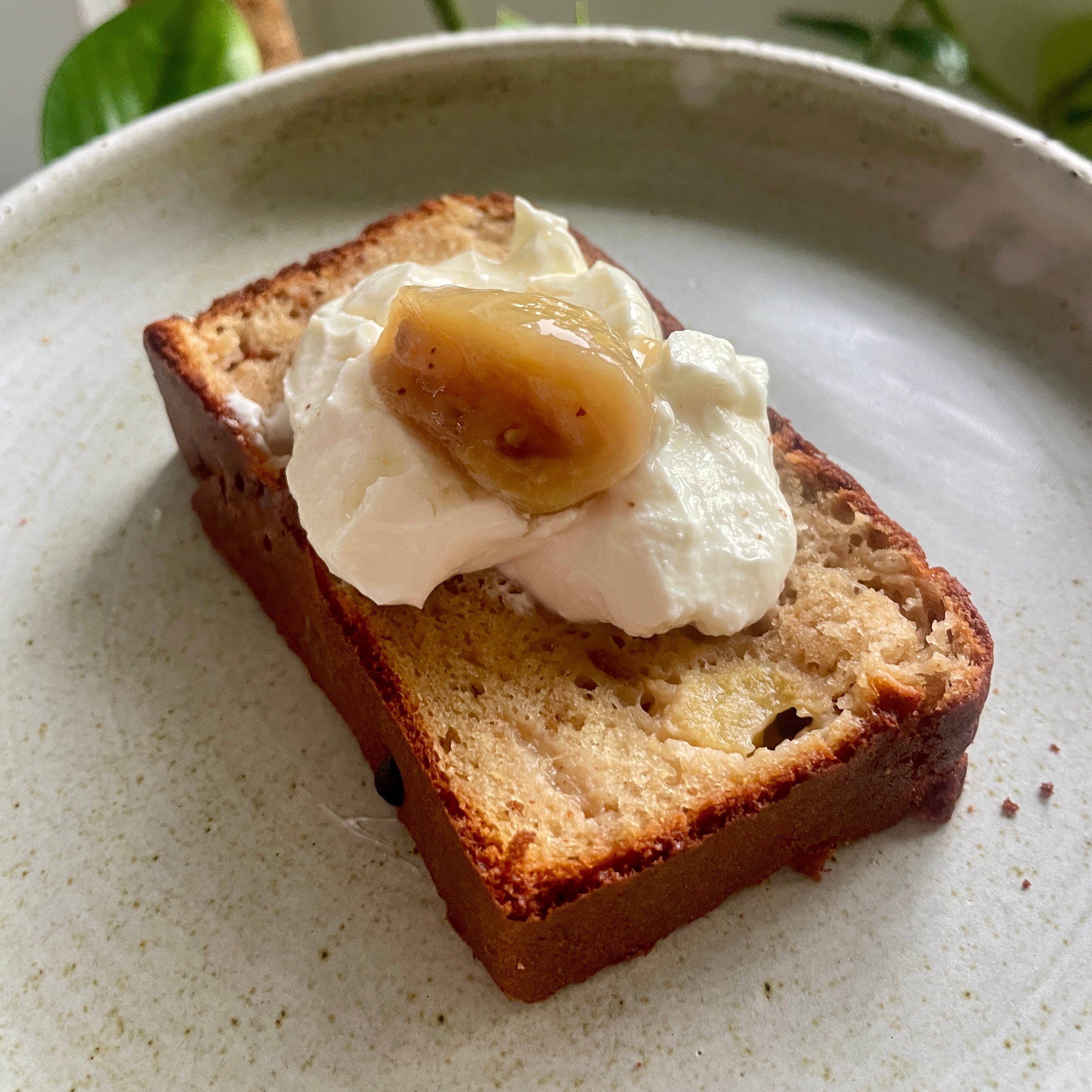 Salted Vanilla Protein and Feijoa Loaf