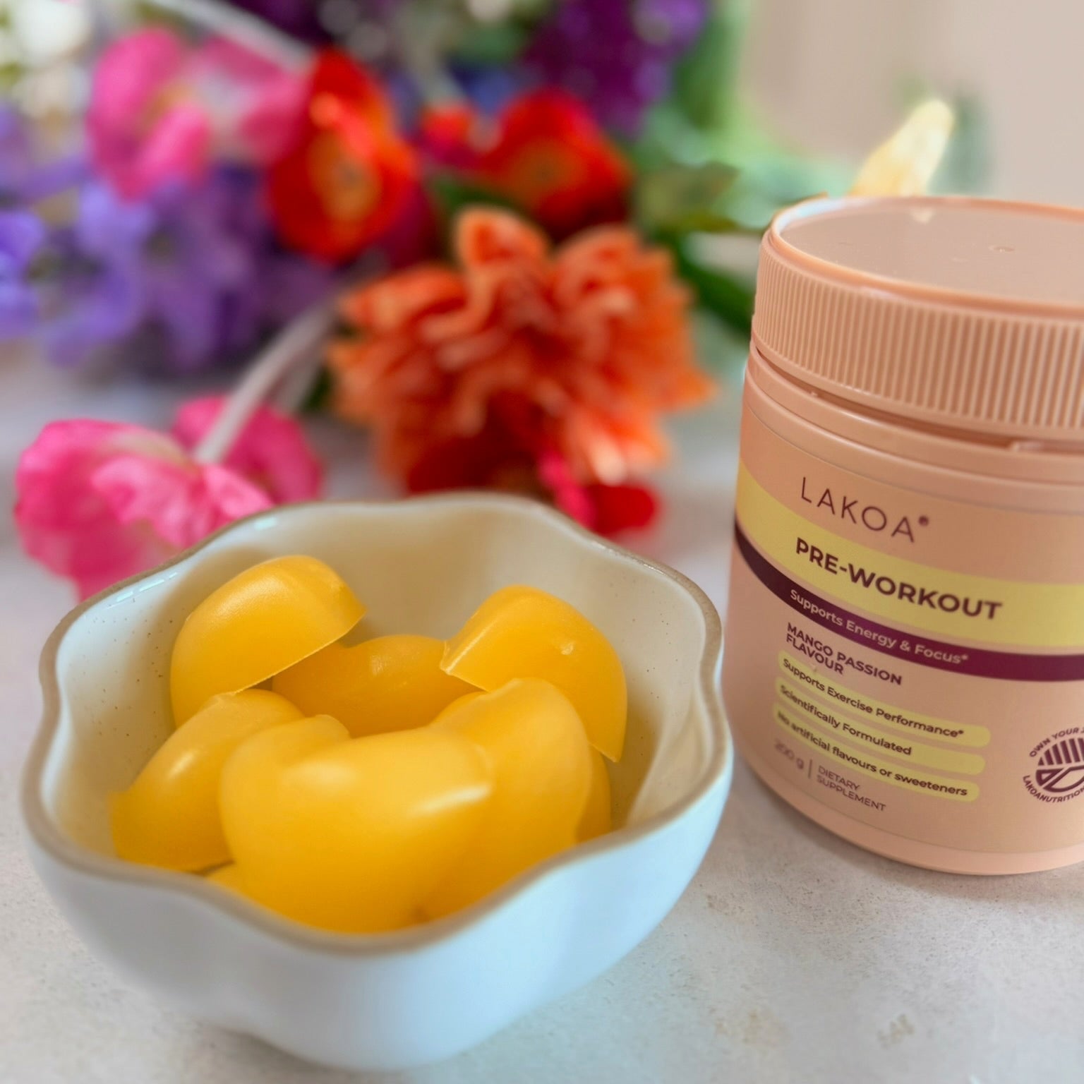 Sweet & Sour Pre-Workout Gummies