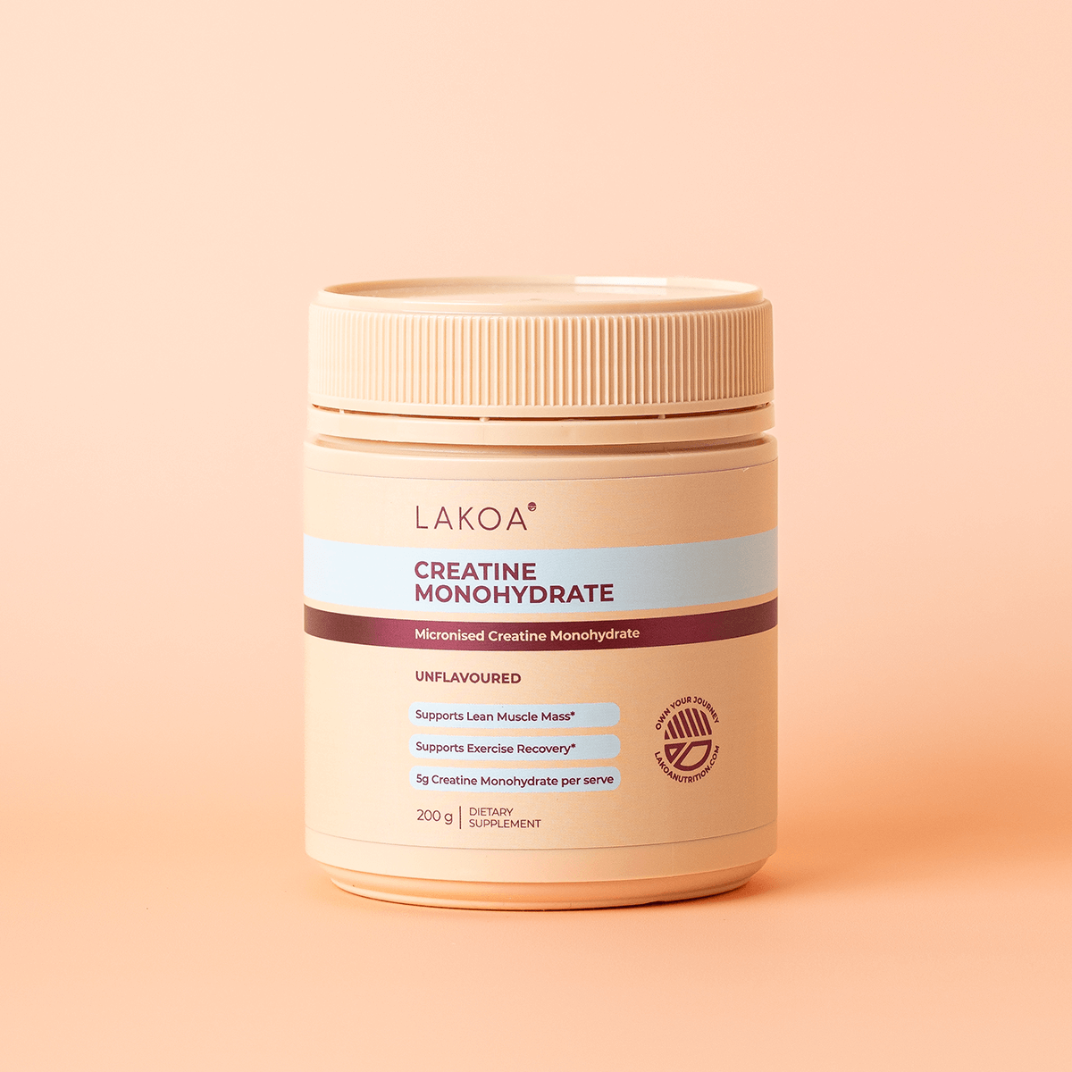 Creatine Monohydrate Unflavoured Supplement