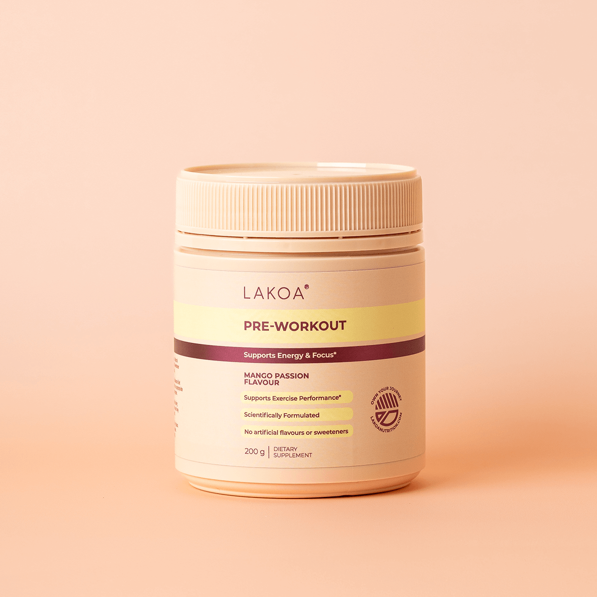 Mango Passionfruit Preworkout Supplement